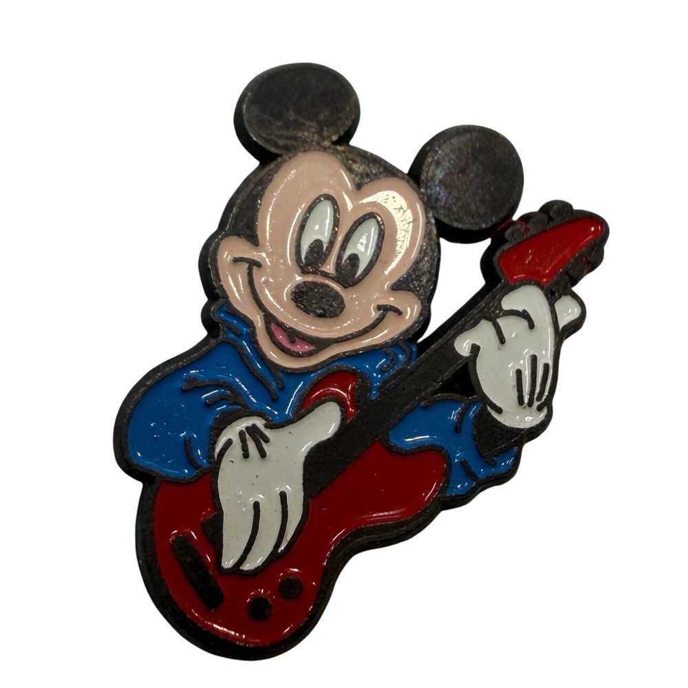 Disney Mickey Mouse Rock Star Enamel Pin